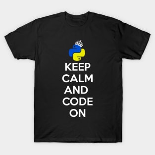 Keep Calm And Code on T-Shirt